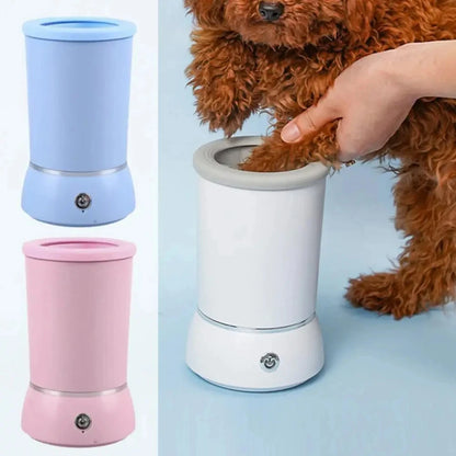 Automatic Dog Paw Cleaner For Small Medium Large Dogs Electric Foot Washer Cup USB Charging Paw Massager