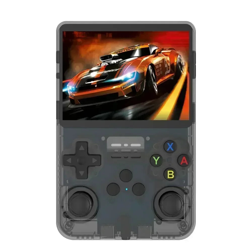 R36S Consola de Jogos Portátil Retro - Ecrã IPS de 3,5 Polegadas, 64GB/128GB/256GB, Dispositivo de Jogos Portátil com Jogos Integrados