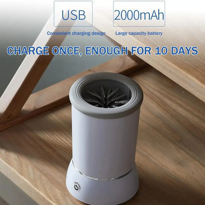 Automatic Dog Paw Cleaner For Small Medium Large Dogs Electric Foot Washer Cup USB Charging Paw Massager